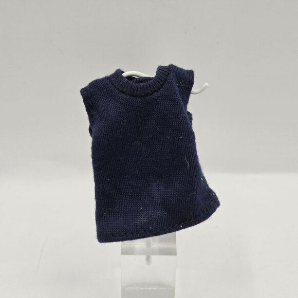Bratz Boyz Navy Blue Sleeveless Knit Top Doll Clothing - Picture 1 of 4